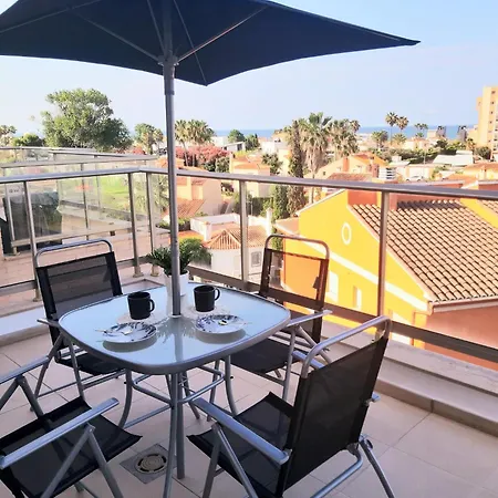 Apartamento Aurora Con Terraza Y Vistas Al Mar Playa Exterior photo